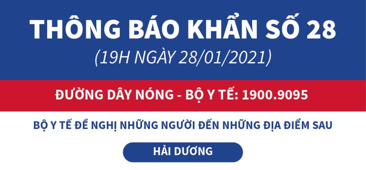 Bộ Y tế thông báo khẩn người đến 31 địa điểm cần liên hệ y tế